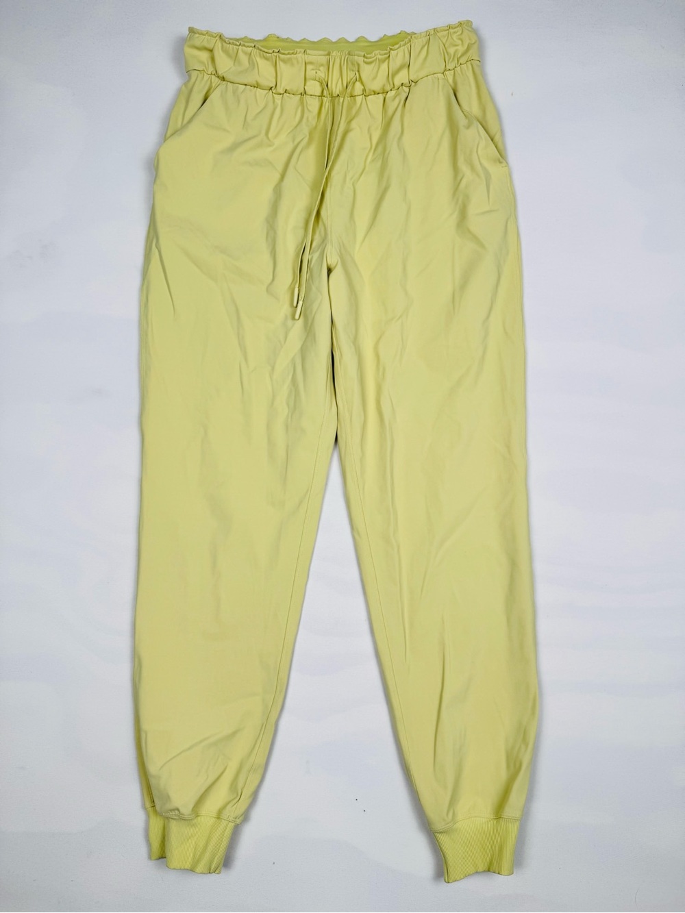 Lululemon Stretch High-Rise Jogger *Full Length Finch Yellow Women’s 8 MSRP $118